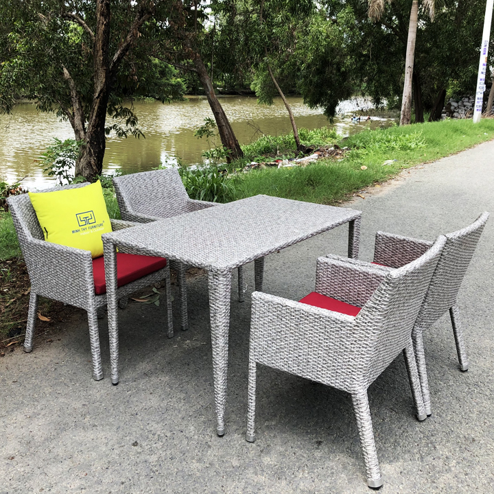 Bộ Bàn Ghế Giả Mây MT2A47