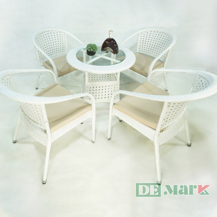 Bộ Bàn Ghế Mây Nhựa MT281