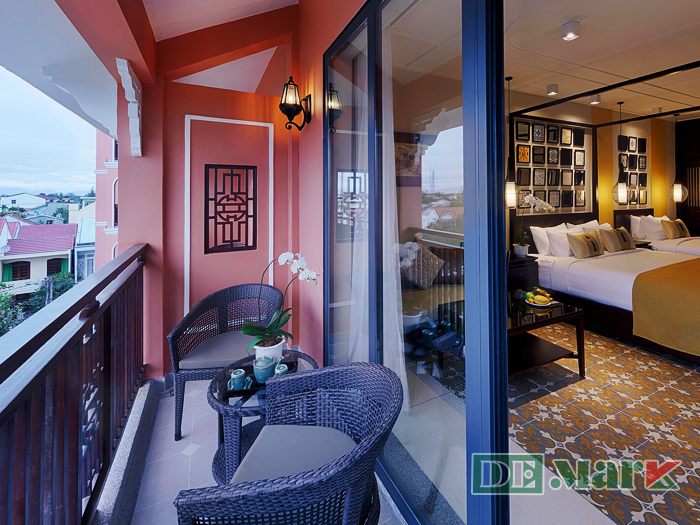 Bàn Ghế Cafe Nhựa Giả Mây