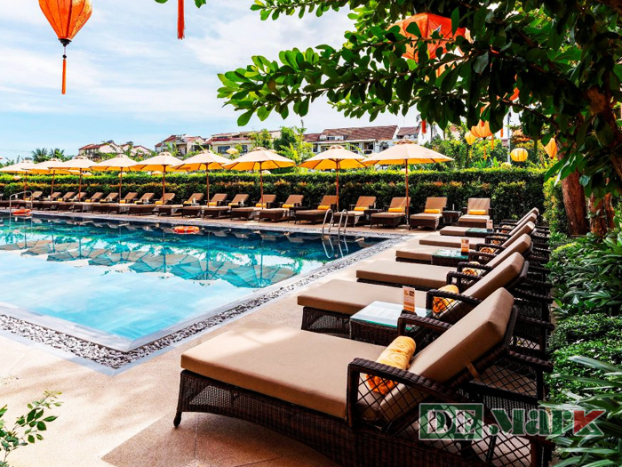 Ghế Hồ Bơi Nhựa Giả Mây