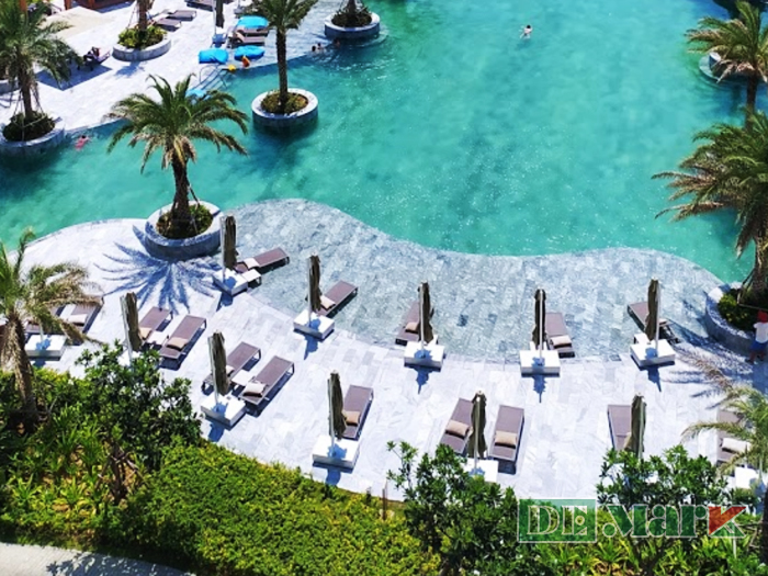 Ghế hồ bơi vải lưới textilene