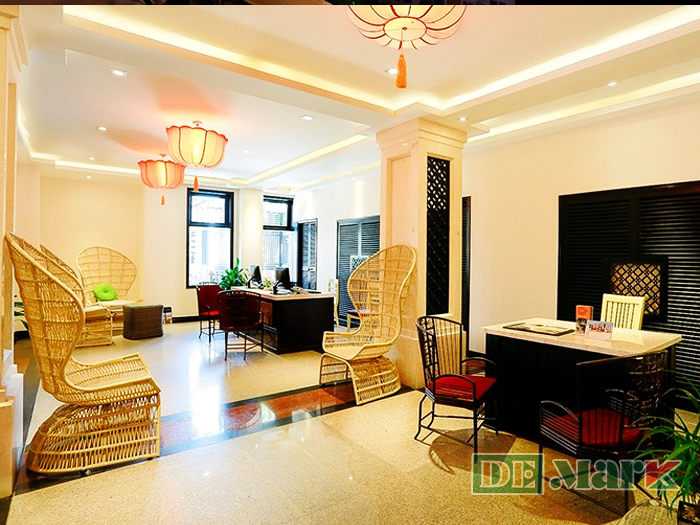 bàn ghế giả mây ngoài trời