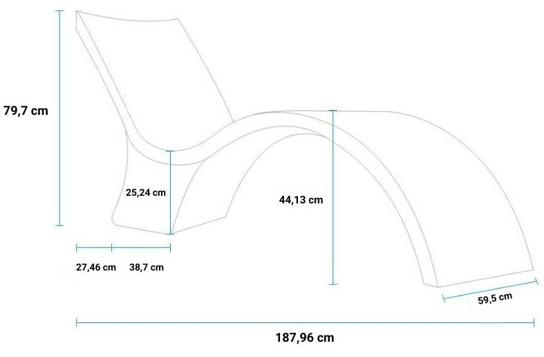 Ghế Hồ Bơi Composite MTC403