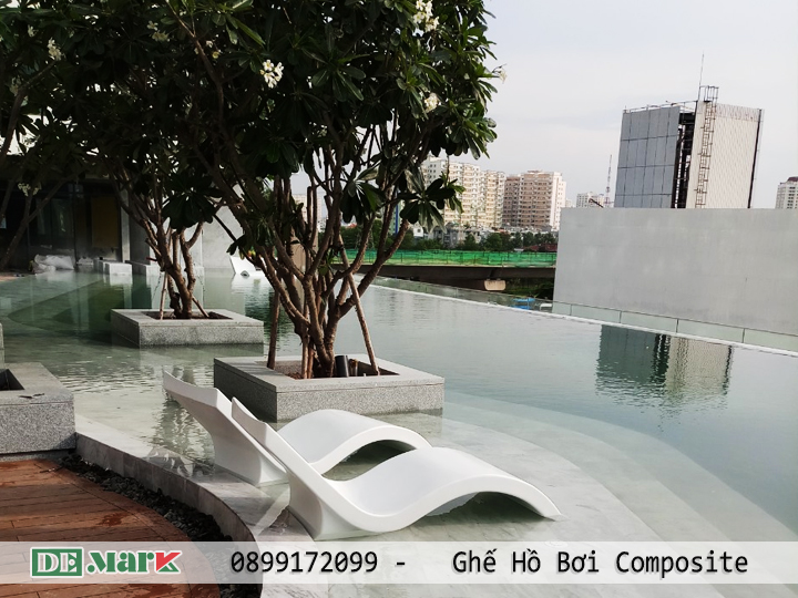 Ghế Hồ Bơi Composite Ngoài Trời