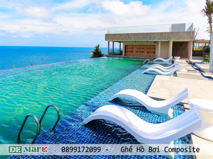 Ghế Hồ Bơi Composite Ngoài Trời