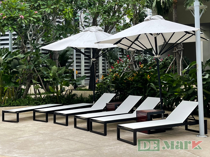Ghế nằm hồ bơi cho resorts nghỉ dưỡng ven biển