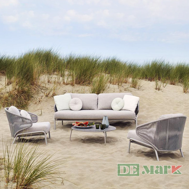 Bàn ghế giả mây