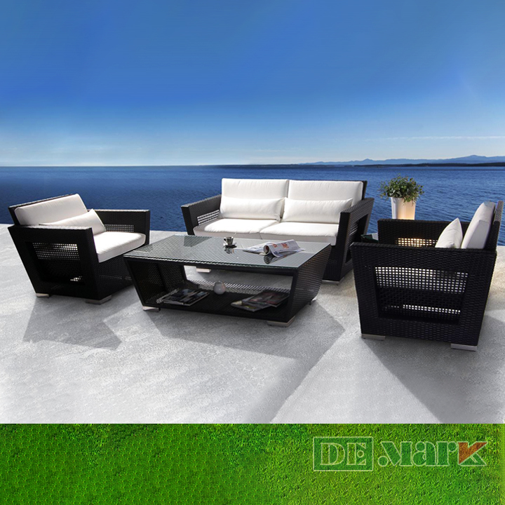 Bàn ghế Sofa mây nhựa