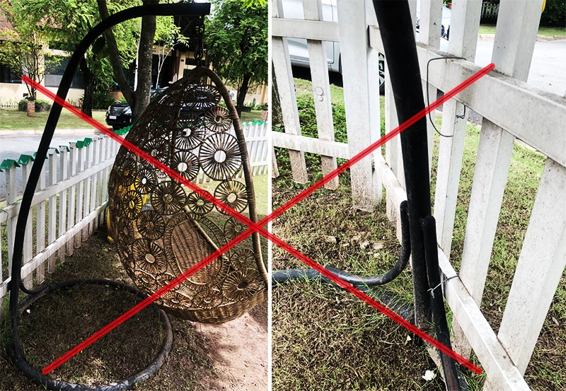 Hình ảnh xích đu giá rẻ thường thấy trên thị trường (Nguồn: ST)