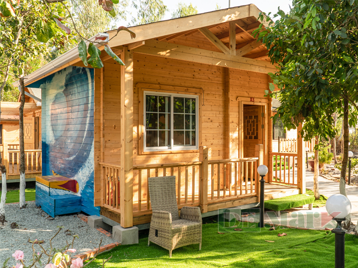 Nhà Gỗ Thông Cao Cấp NG-A3