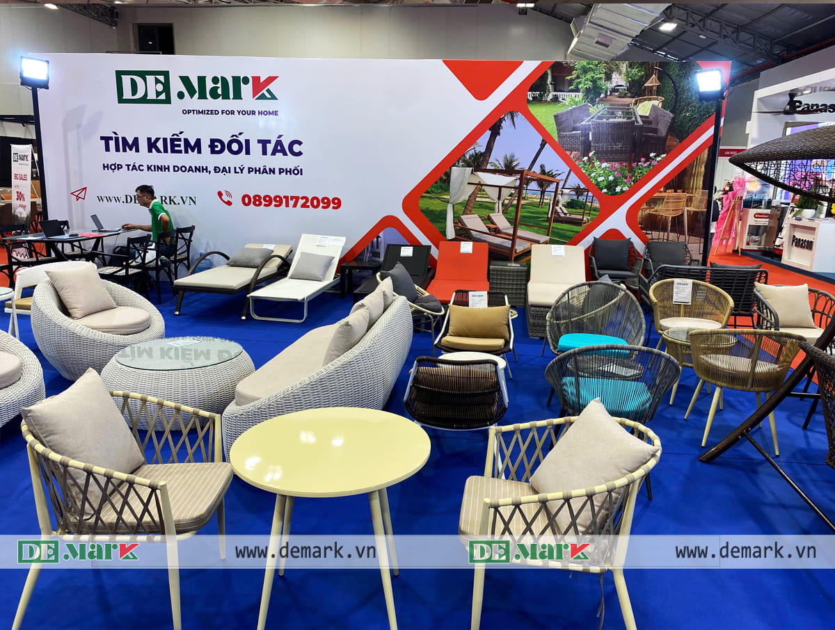 Nội thất ngoài trời Demark tại Vietbuild 08/2025 – Ưu đãi đến 30% chỉ trong 5 ngày