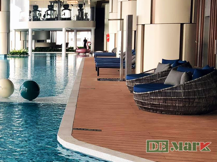 Ghế Hồ Bơi Nhựa Giả Mây