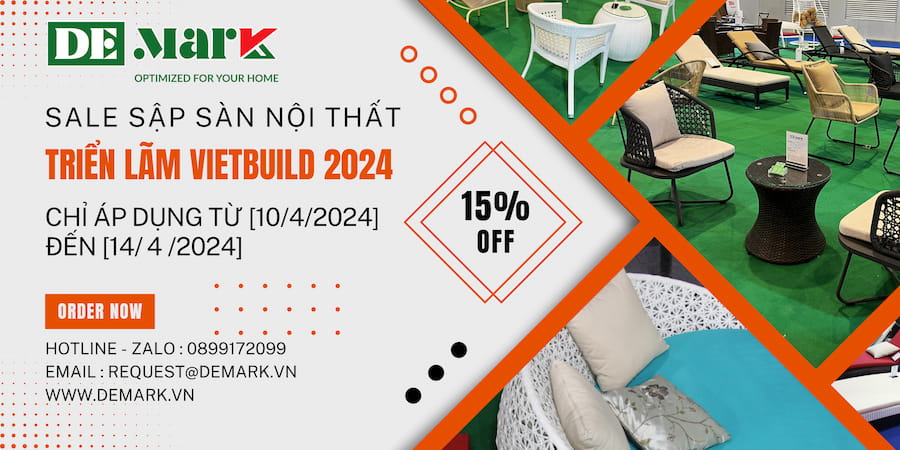 DEMARK THAM GIA TRIỂN LÃM QUỐC TẾ VIETBUILD TP.HCM 2024 – LẦN 1