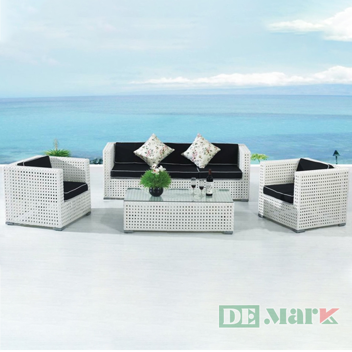 Bàn ghế Mây Nhựa