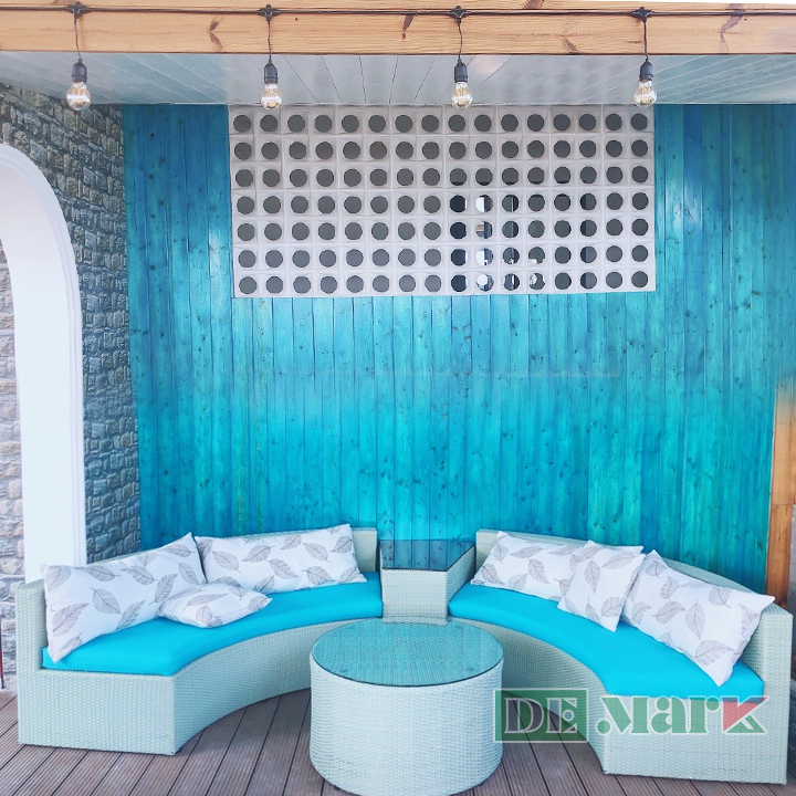 Bàn ghế giả mây