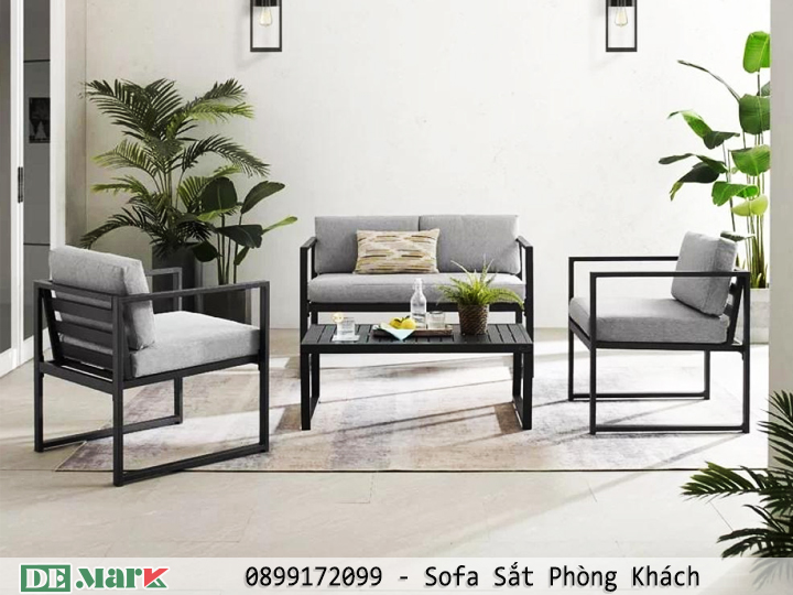 Sofa SẮT phòng khách nhỏ