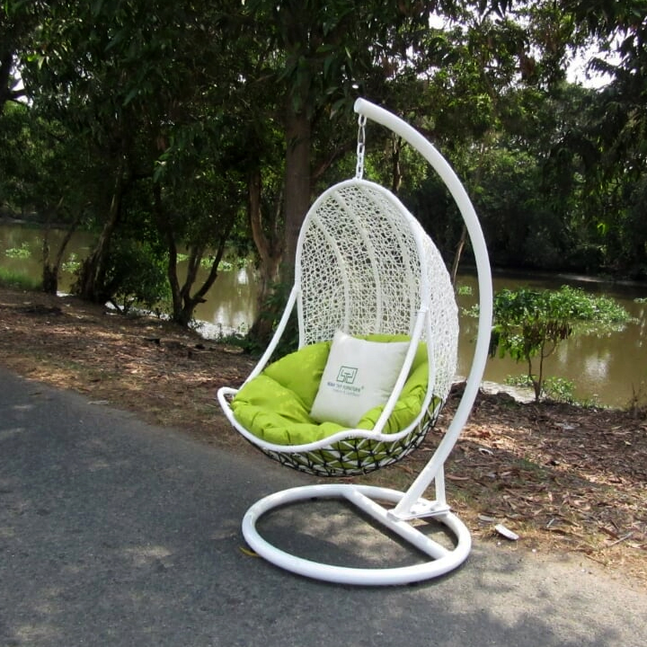 Xích Đu Ngoài Trời Nhựa Giả Mây MT904