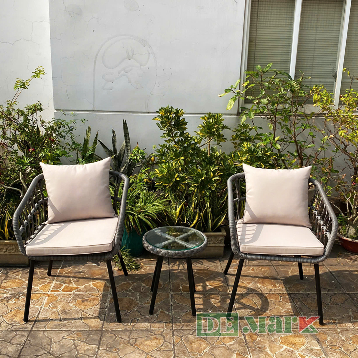 Bàn Ghế Giả Mây DeMark