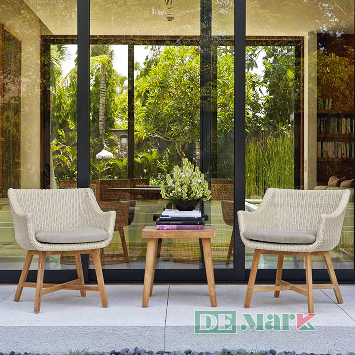 Bàn Ghế Ban Công Nhựa Giả Mây MT2A225