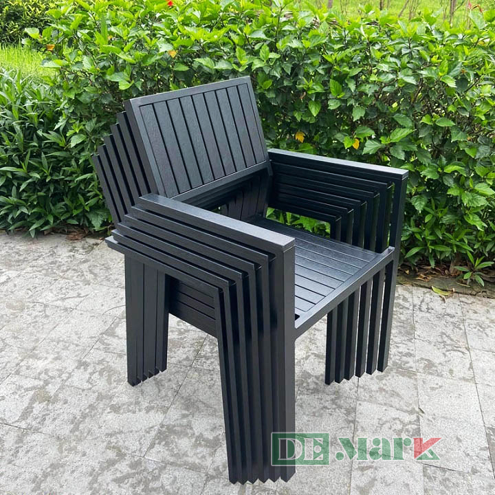 Bàn Ghế Sân Vườn Ngoài Trời Polywood DeNKHV-D80
