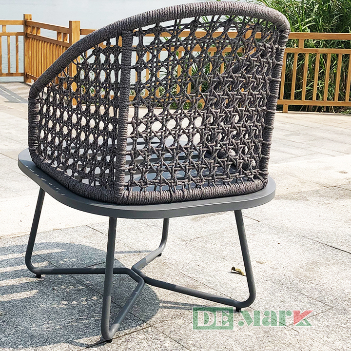 Bàn Ghế Ngoài Trời Nhựa Giả Mây MT2005