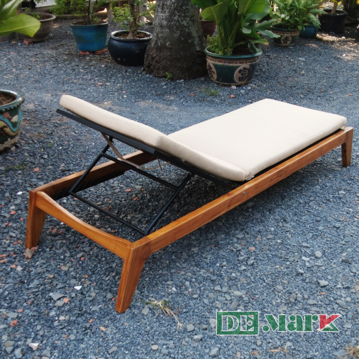 Giường Hồ Bơi Gỗ Teak MT4051