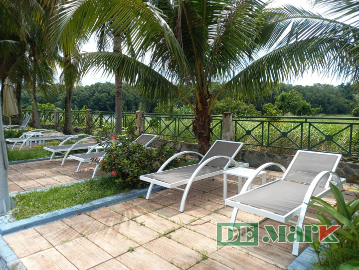 Ghế Hồ Bơi Lưới Textilene MT4048