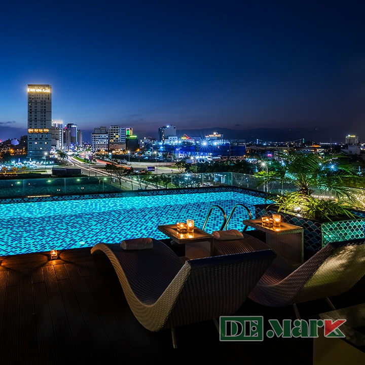 Ghế Hồ Bơi Nhựa Giả Mây MT4023