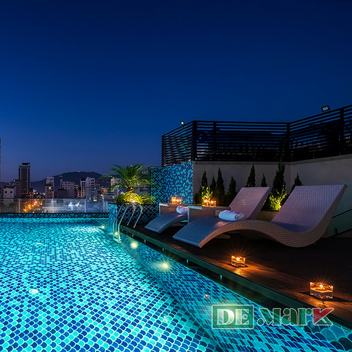 Ghế Hồ Bơi Nhựa Giả Mây MT4023