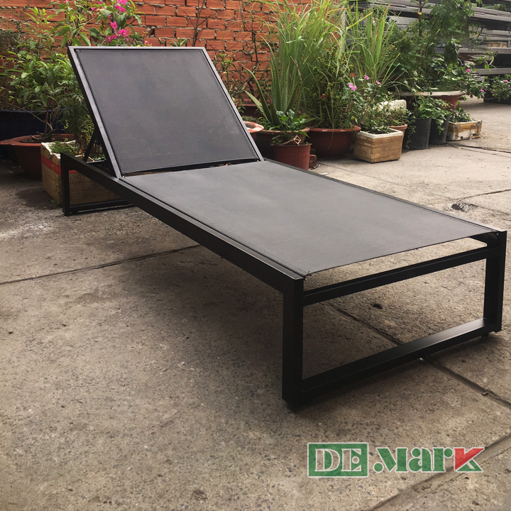 Ghế Hồ Bơi Lưới Textilene Khung Nhôm MT4039