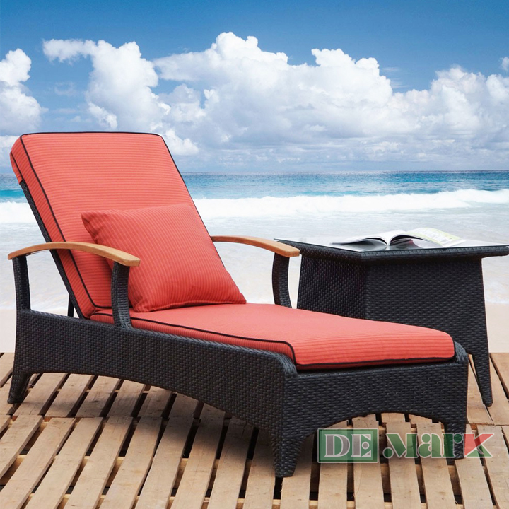 Ghế Hồ Bơi Nhựa Giả Mây MT431