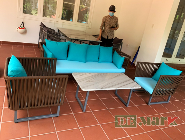 Sofa Nhựa Giả Mây MT1A73