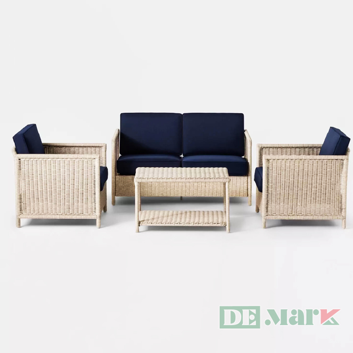 Sofa Nhựa Giả Mây MT1A87