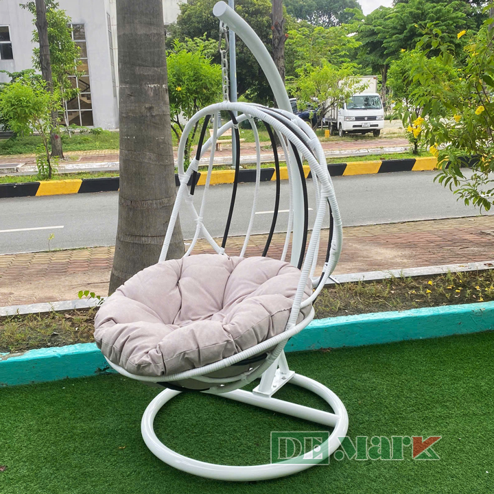 xích đu nhựa giả mây