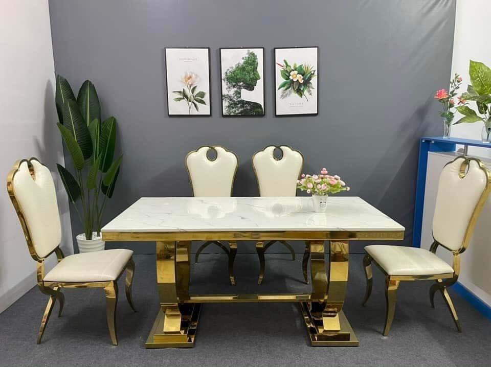 bộ bàn đế tháp và ghế alexander