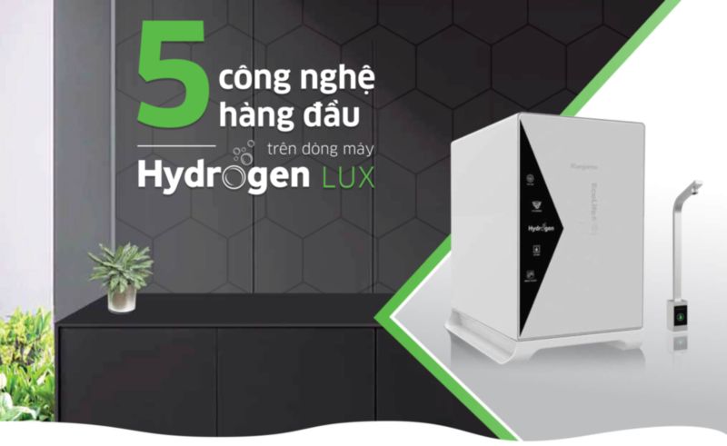 máy lọc nước Hydrogen 5 cấp Kangaroo KG100HU+