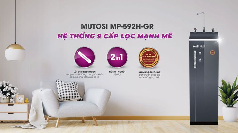 máy lọc nước mutosi