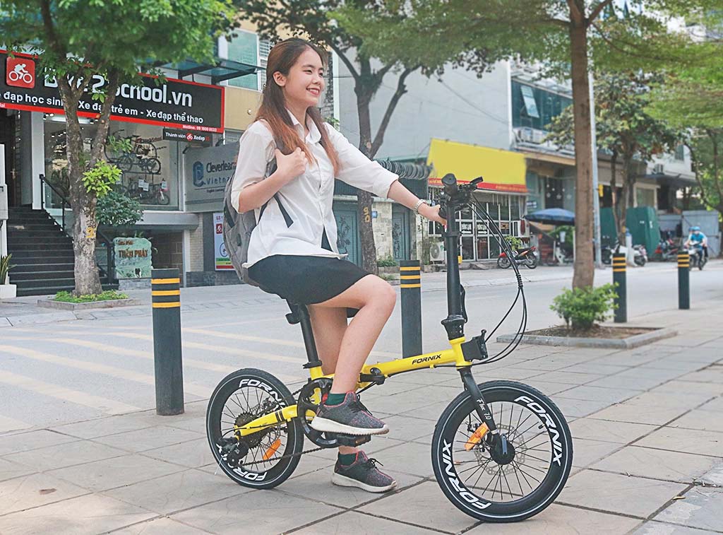 xe đạp gấp Fornix - Bike2Sschool