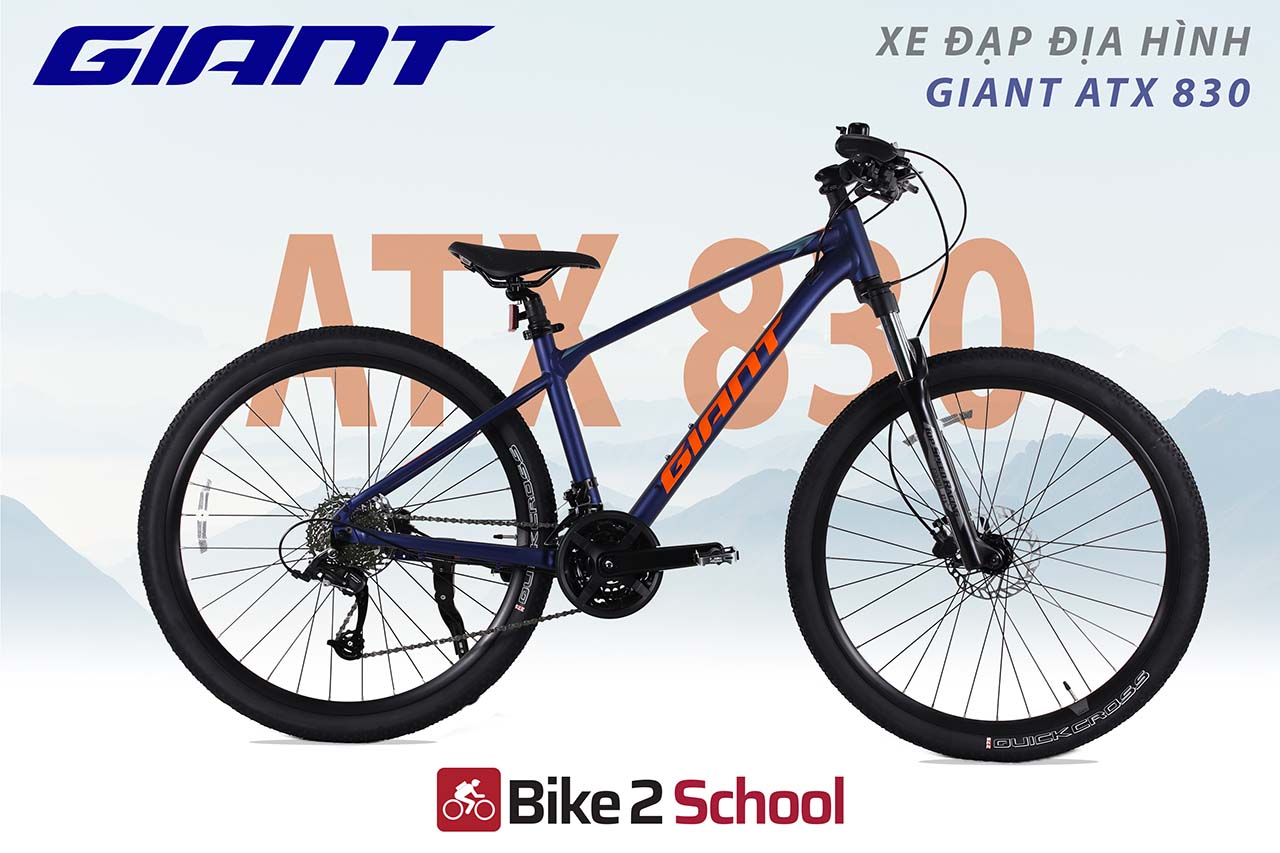 Xe đạp địa hình Giant ATX 830 2023 - bike2school.vn