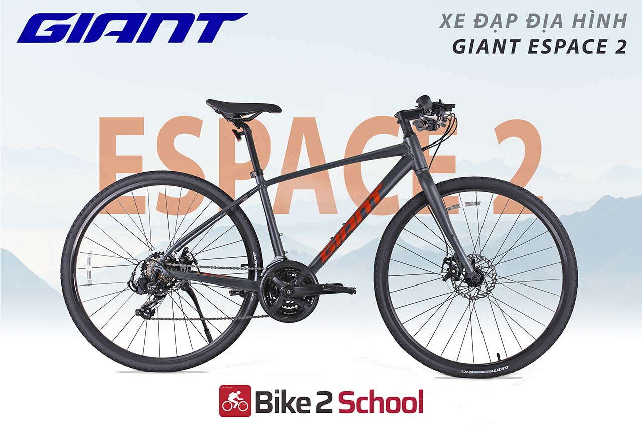 Xe Đạp Touring Giant Escape 2 - bike2school.vn