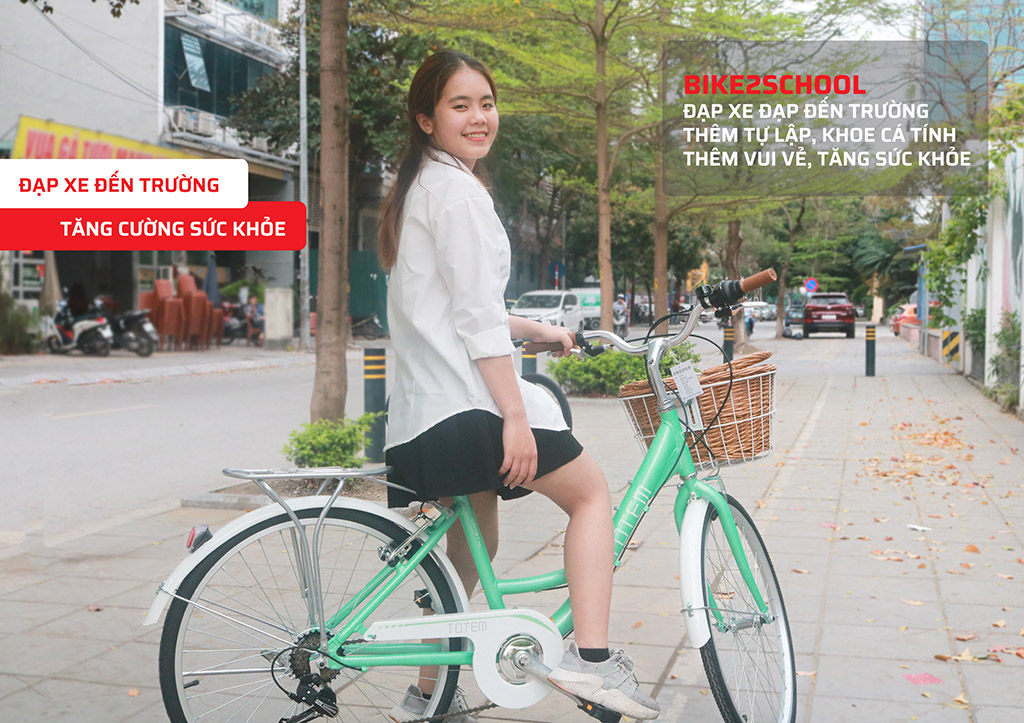 Xe đạp học sinh, xe đạp nữ, xe đạp thể thao
