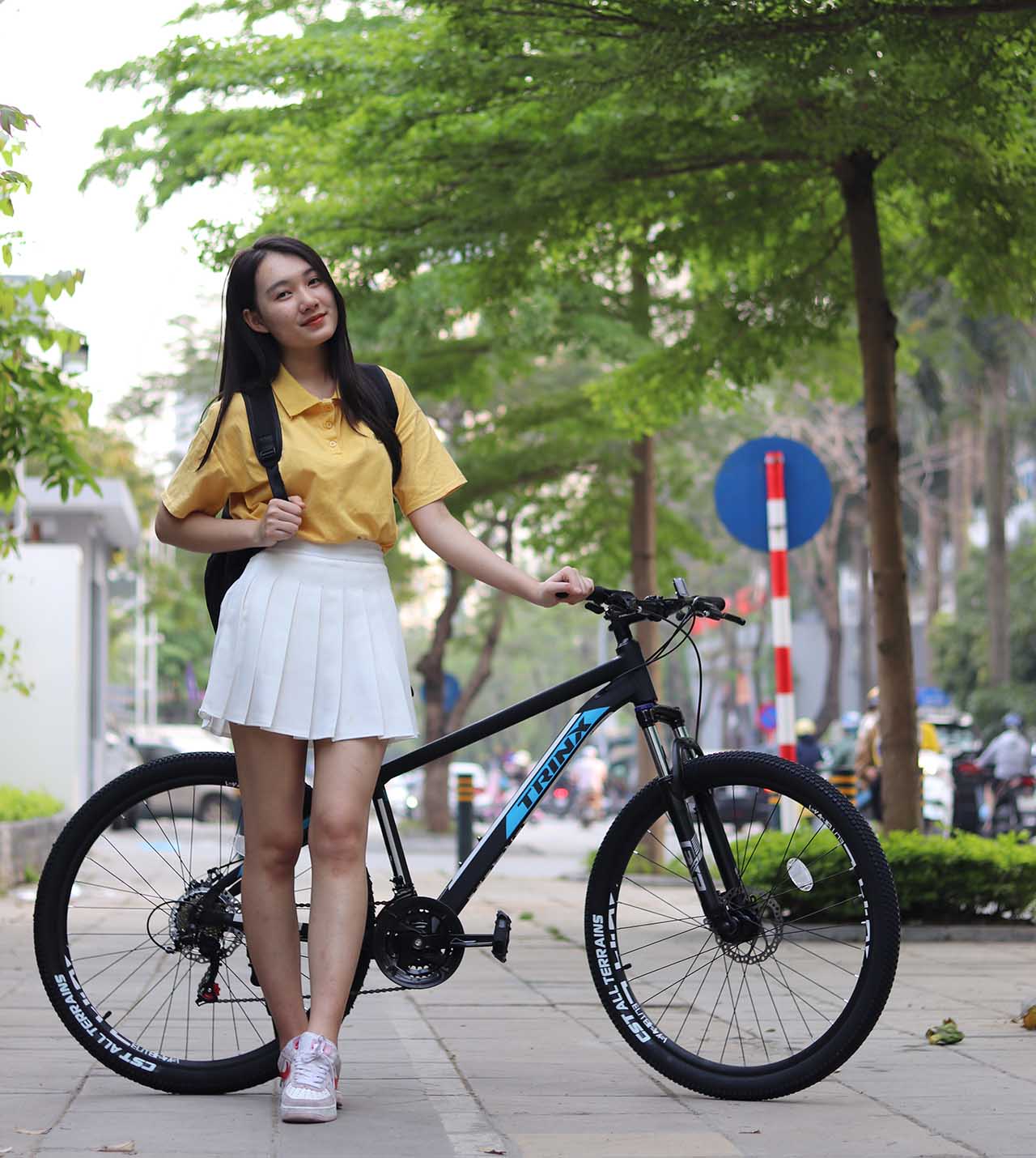 xe đạp thể thao nữ trinx - bike2school