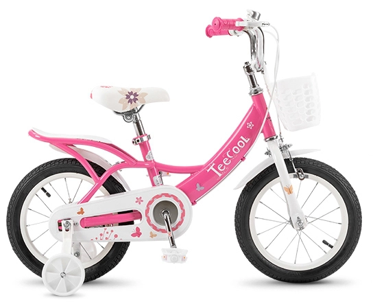 xe-dap-tre-em-teecool-flower-angel-co-banh-phu