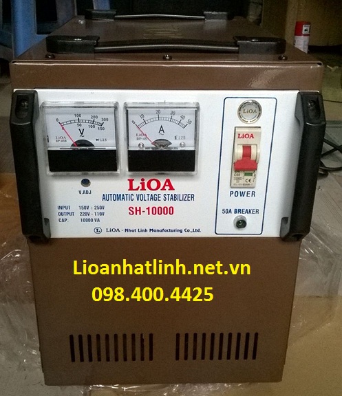 ổn áp 10kva bầy mẫu
