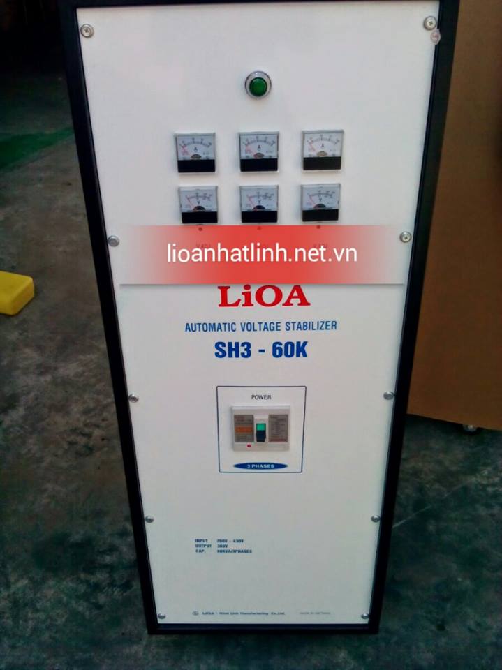 ỔN ÁP LIOA 60KW 3 PHA CŨ