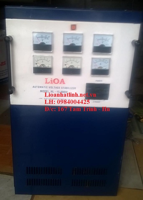 ỔN ÁP LIOA 15KVA 3 PHA CŨ