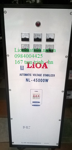 ỔN ÁP LIOA NL - 45000W 3 PHA CŨ