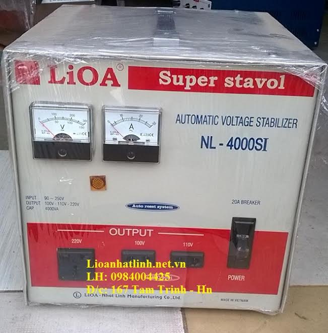ổn áp lioa 4kva cũ