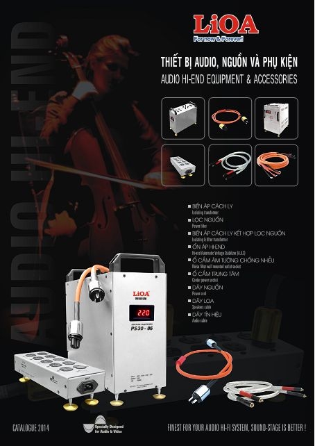 BIẾN ÁP AUDIO LIOA THẾ HỆ MỚI