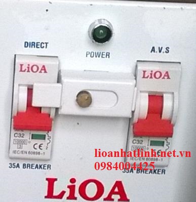 APTOMAT ĐẢO NGUỒN ĐIỆN MÁY 5KVA LIOA MỚI NHẤT